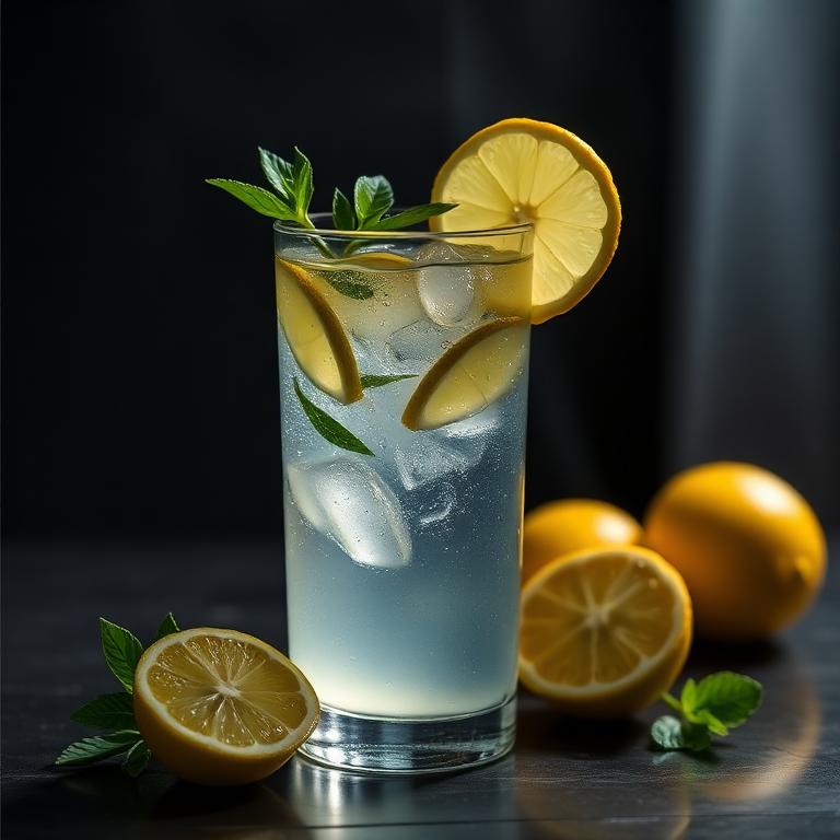 Agua panela con limón