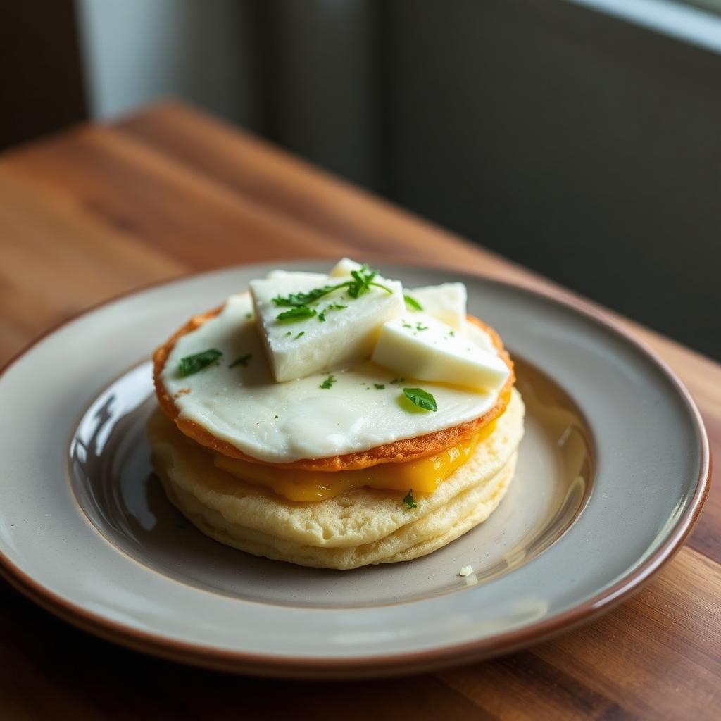 Arepa de chocolo con queso