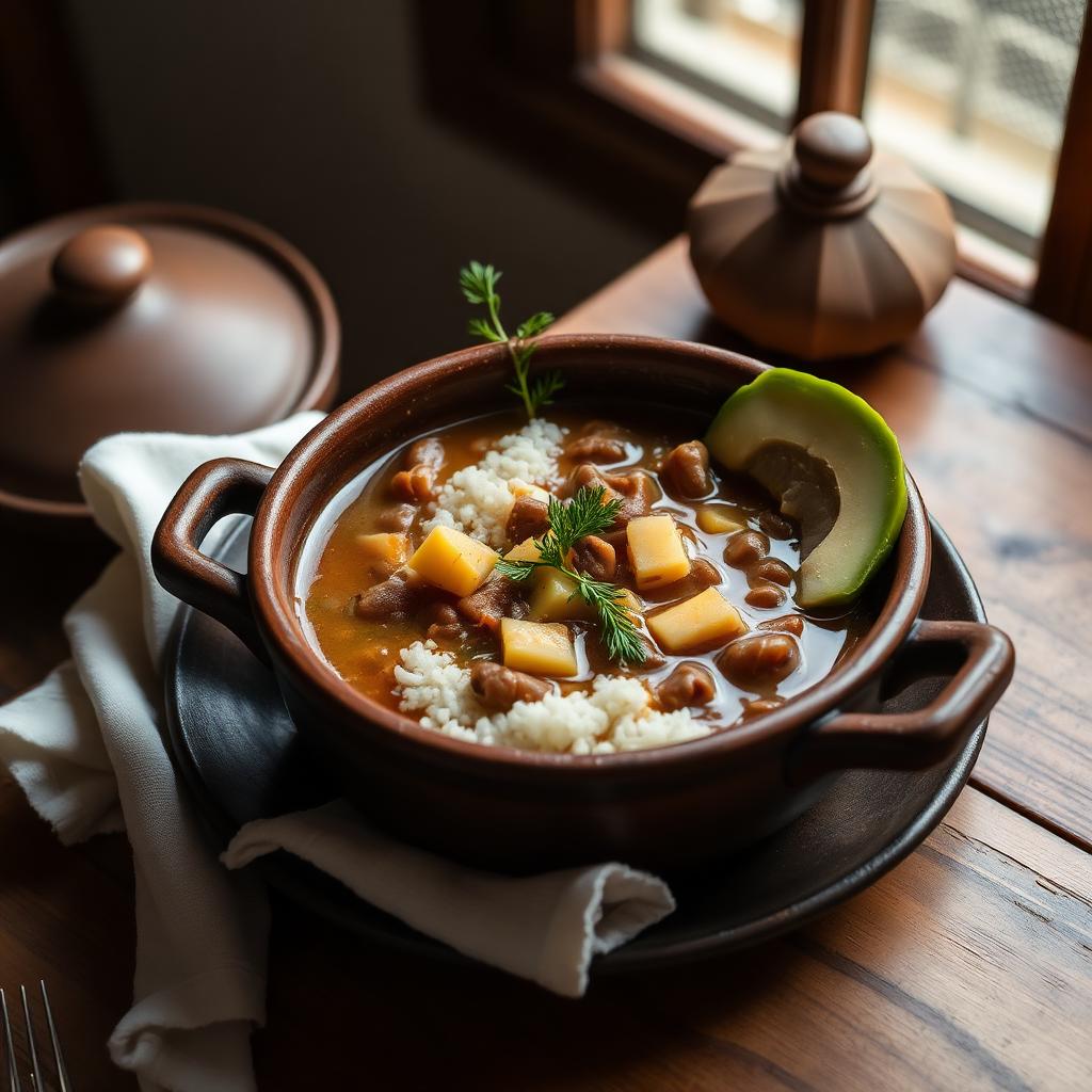 Cazuela de frijoles
