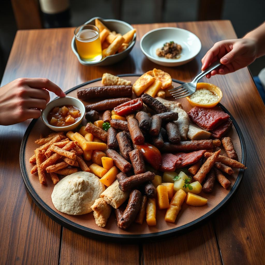Picada 3 personas